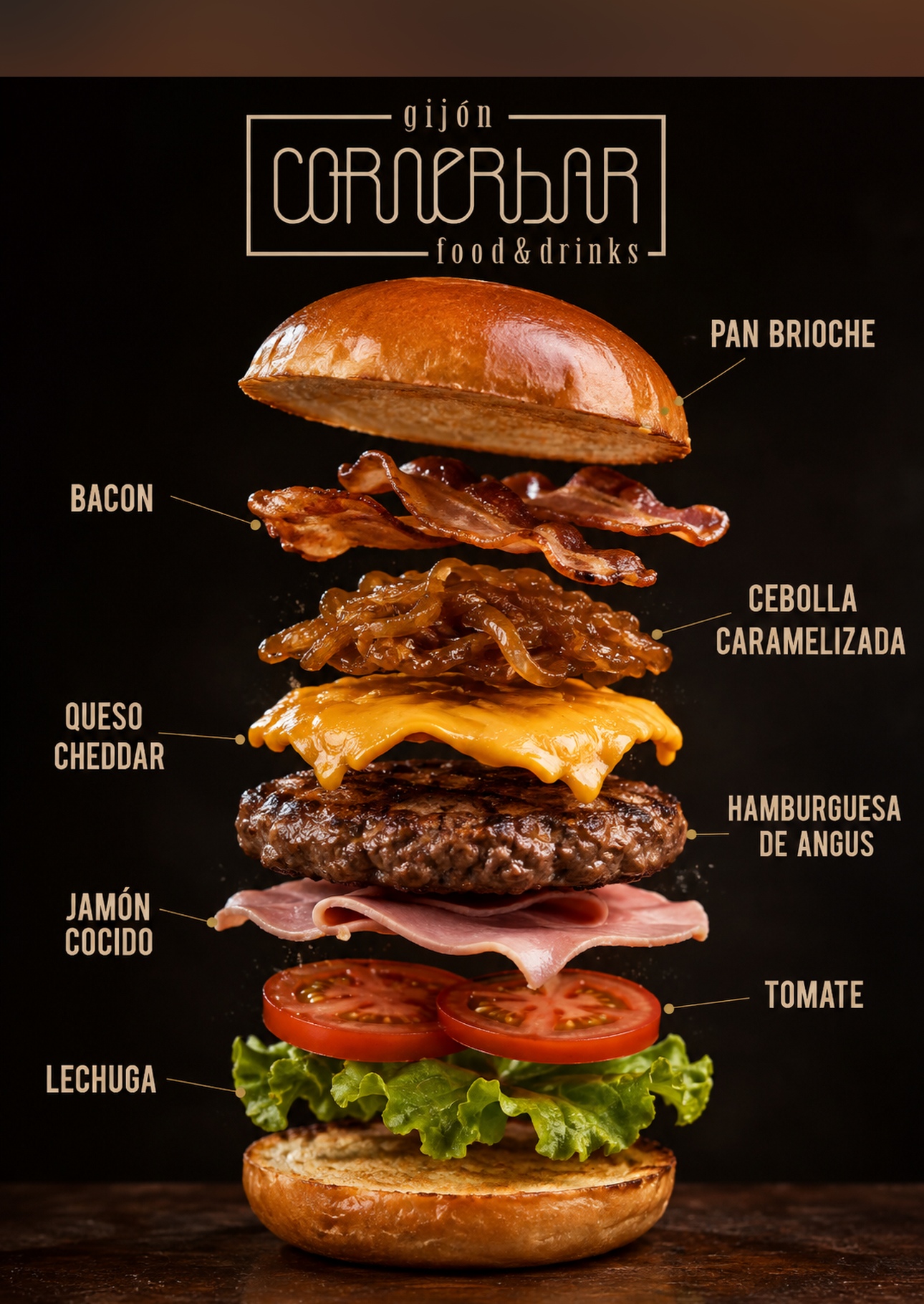 Hamburguesa CornerBar